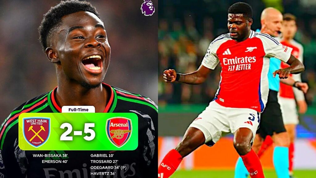 THOMAS PARTEY INJURED BEFORE WEST HAM 2-5 ARSENAL FC, MOHAMMED KUDUS, TARIA LAMPTEY, ALIDU SEIDU🔥🇬🇭