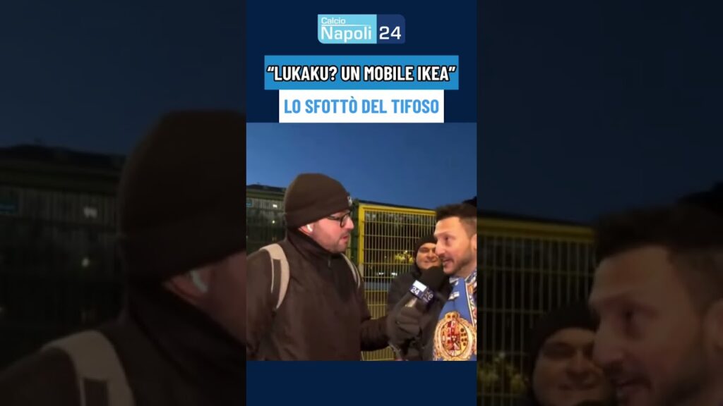 LUKAKU, un tifoso ci va giù pesante: "Un mobile IKEA!" 😳