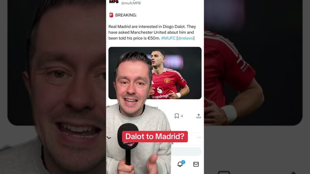 Should United Sell Diogo Dalot to Real Madrid? #manutd  #mufc #realmadrid #dalot #transfernews