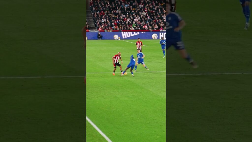 Brentford FC 4-1 Leicester City | Bryan Mbeumo's Nasty Nutmeg Of Wilfred Ndidi