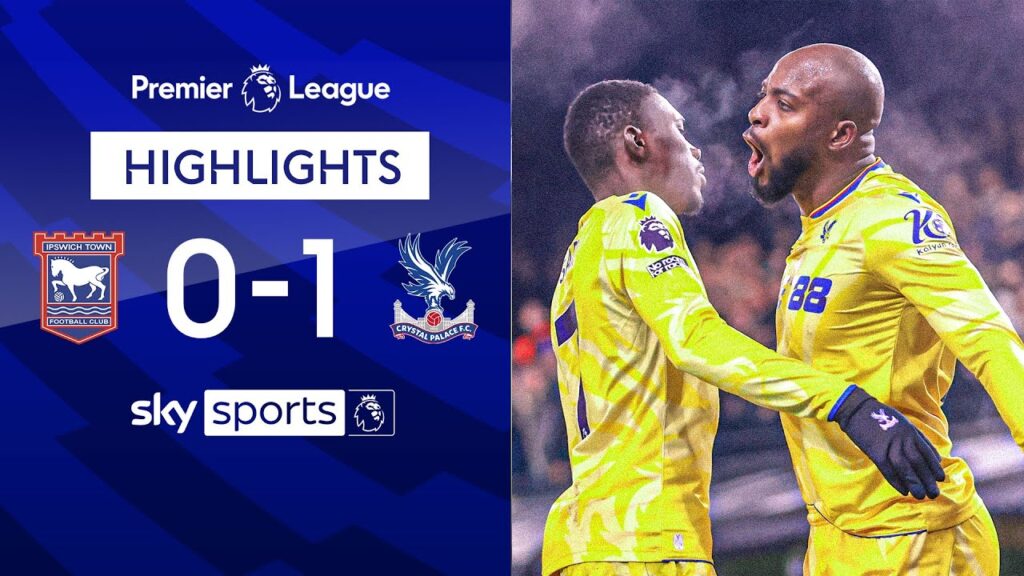 Mateta strike sees off Tractor Boys! | Ipswich 0-1 Crystal Palace | Premier League Highlights