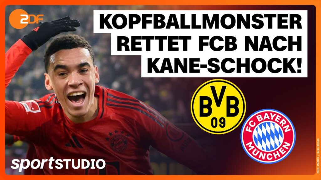 Borussia Dortmund – FC Bayern München | Bundesliga, 12. Spieltag Saison 2024/25 | sportstudio