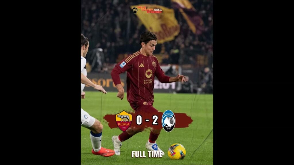 TELE RADIO SINTESI - Roma-Atalanta 0-2 (Nardo-Corallo)