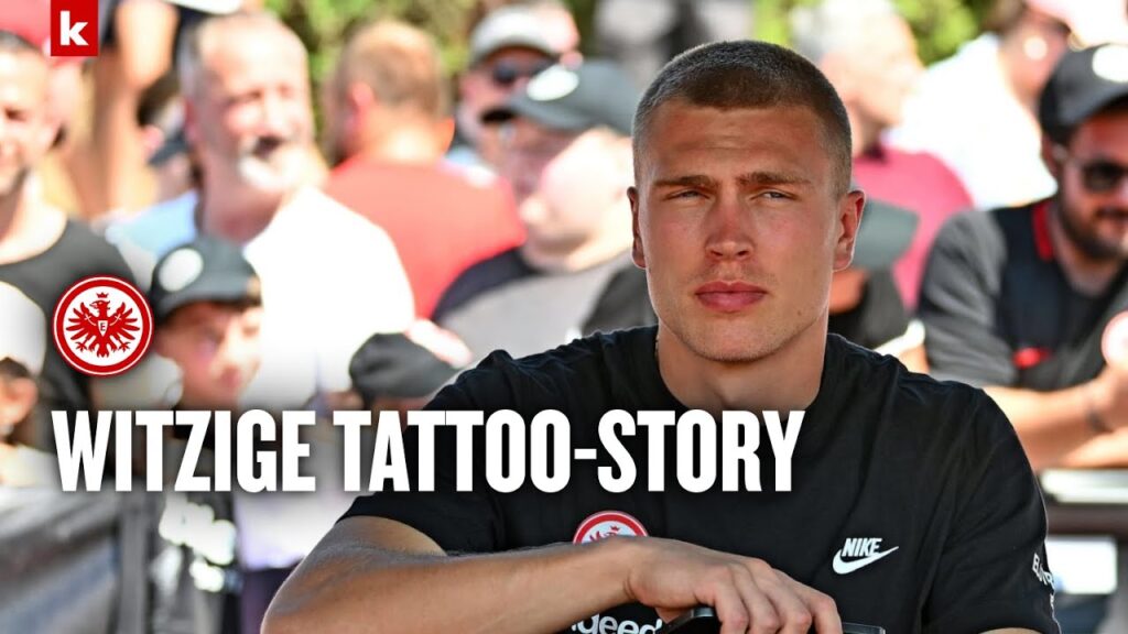 Alkohol und eine Meisterfeier in Barcelona: Kristensens besondere Tattoo-Story | Eintracht Frankfurt