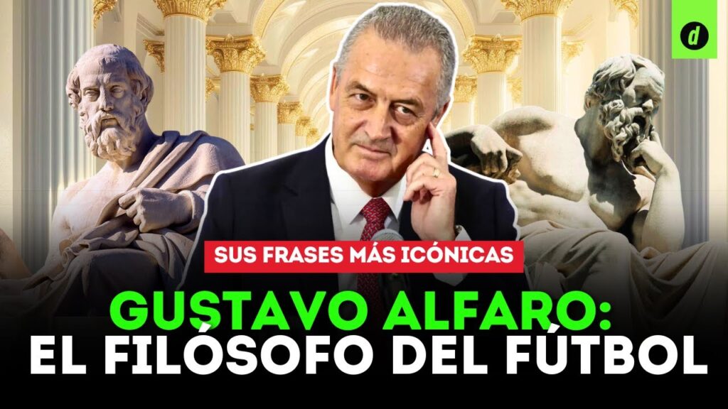 El FILÓSOFO del fútbol: GUSTAVO ALFARO y sus FRASES más ICÓNICAS | Depor El FILÓSOFO del fútbol: GUSTAVO ALFARO y sus FRASES más ICÓNICAS | Depor