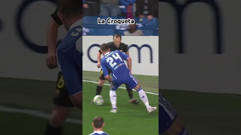 Iniesta’s signature move 🪄