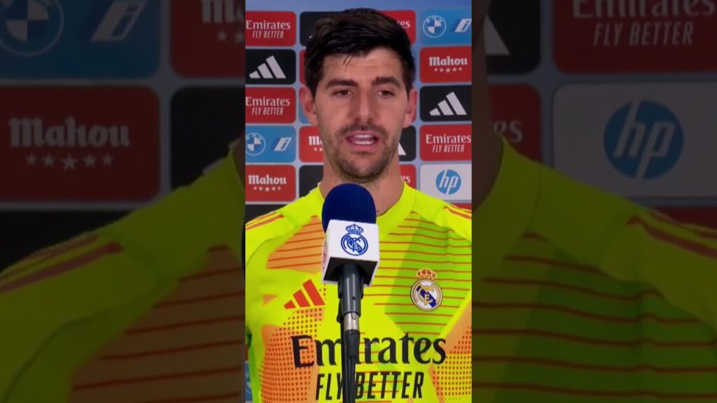 🎙️COURTOIS después del REAL MADRID - GETAFE #realmadrid #halamadrid #courtois #madridgetafe