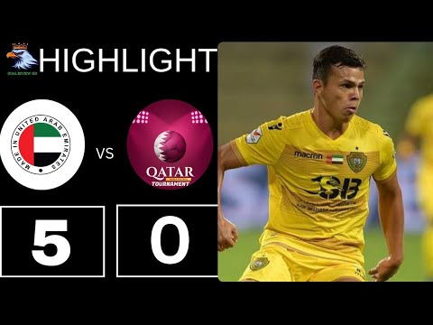 UAE 5-0 QATAR || Fifa World cup qualifying match|| Short Highlights||All Goals ||