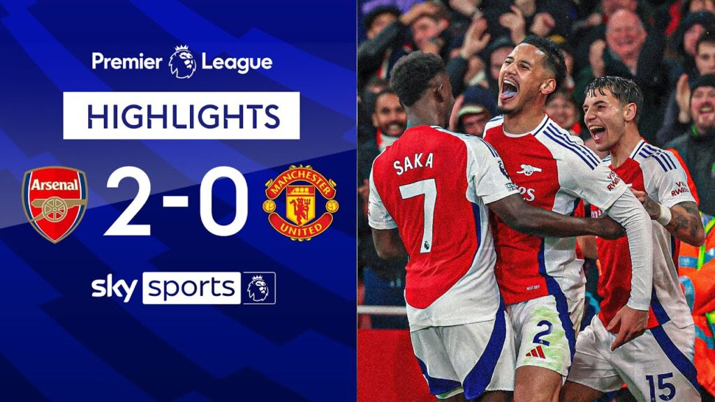 Arsenal hand Amorim first Man Utd defeat! | Arsenal 2-0 Manchester United | EPL Highlights