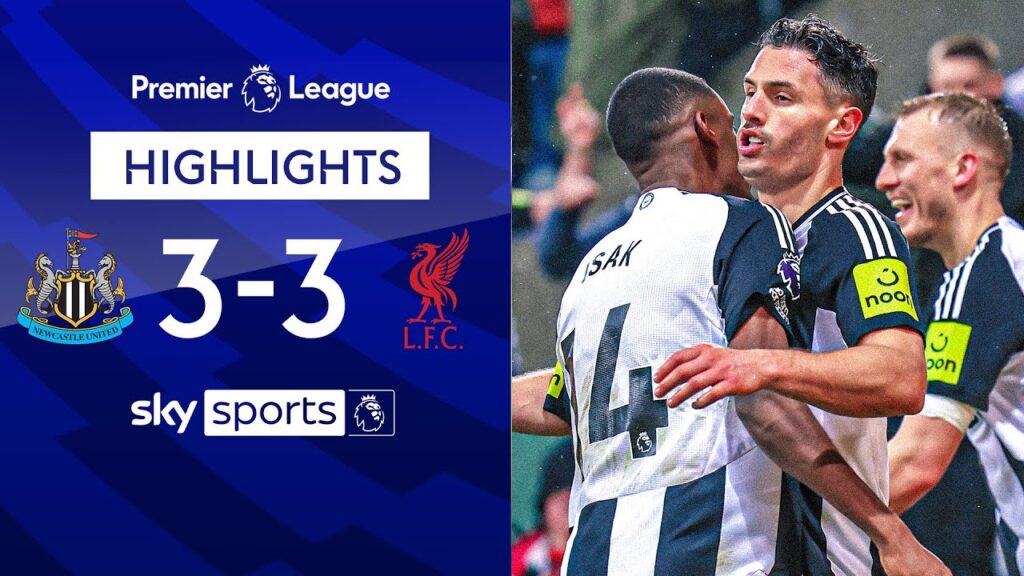 Magpies level LATE against high-flying Liverpool! 🔥🍿 | Newcastle 3-3 Liverpool | EPL Highlights