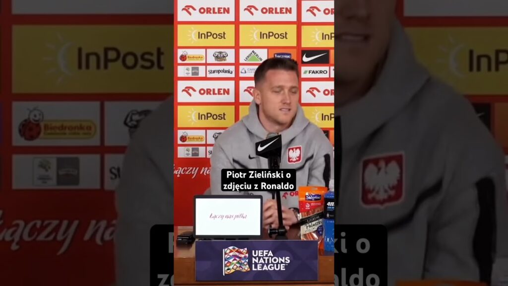 Piotr Zieliński tłumaczy się ze zdjęcia z Cristiano #Ronaldo #football #sport #PORPOL #CR7