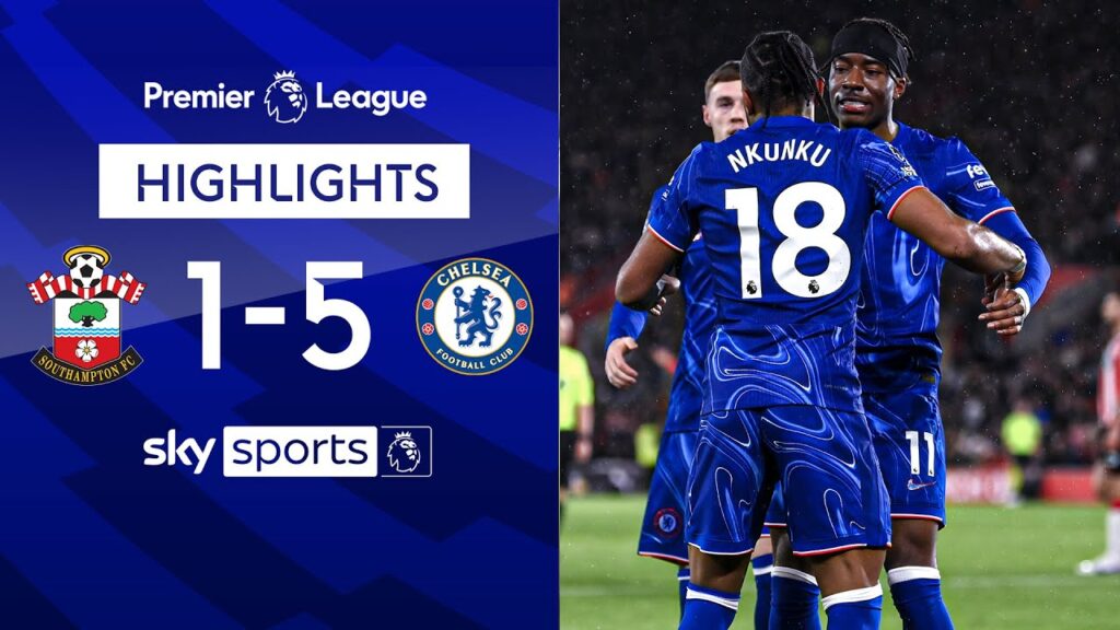 Chelsea smash FIVE past Southampton! 🔵 | Southampton 1-5 Chelsea | Premier League Highlights
