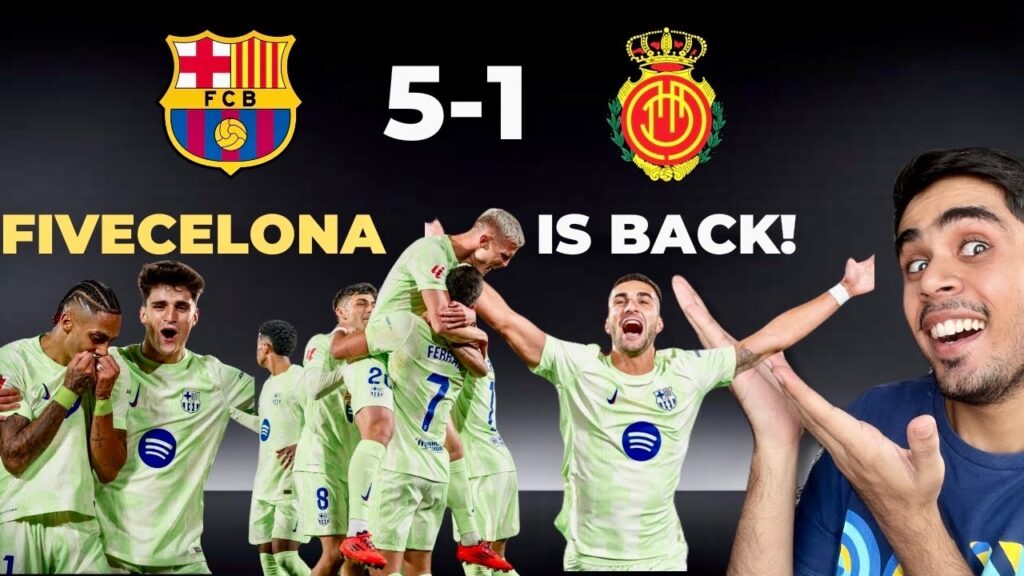 Barca 5 1 Mallorca  Fun tactical review!