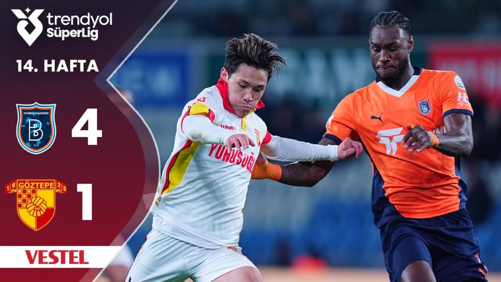 Vestel | Başakşehir (4-1) Göztepe - Highlights/Özet | Trendyol Süper Lig - 2024/25