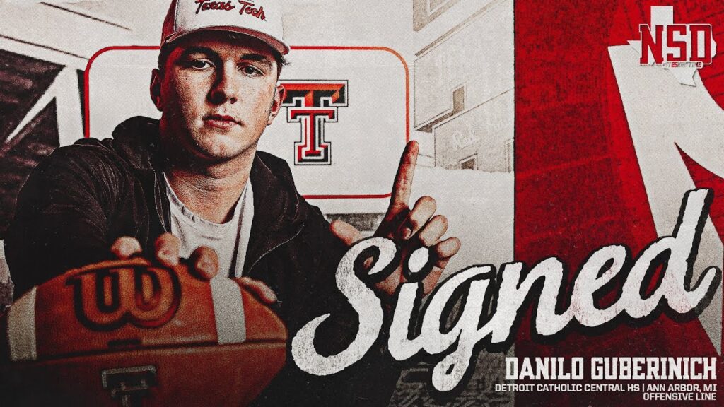 Texas Tech Football NSD25: Danilo Guberinich | Dec. 4, 2024 Texas Tech Football NSD25: Danilo Guberinich | Dec. 4, 2024