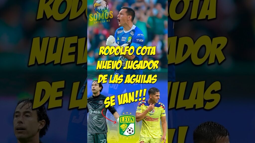 Rodolfo Cota es nuevo jugador de las águilas 🦅 | Oscar Jiménez y Salvador Reyes rumbo al Club León