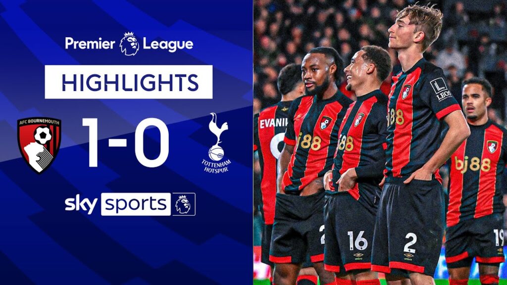 Huijsen header edges Cherries past Spurs! 🍒 | Bournemouth 1-0 Tottenham | Premier League Highlights