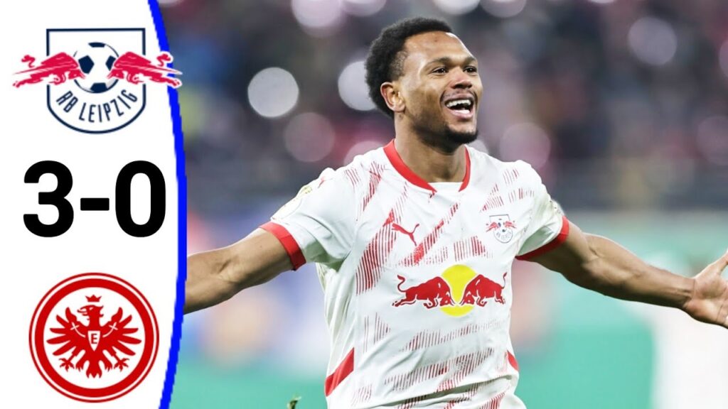 RB Leipzig vs Eintracht Frankfurt (3-0) Loïs Openda Goal, All Goals and Extended Highlights