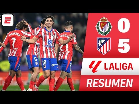 R. VALLADOLID 0 - ATLÉTICO DE MADRID 5 / HIGHLIGTHS RESUMEN LALIGA Jornada 15 2024/25
