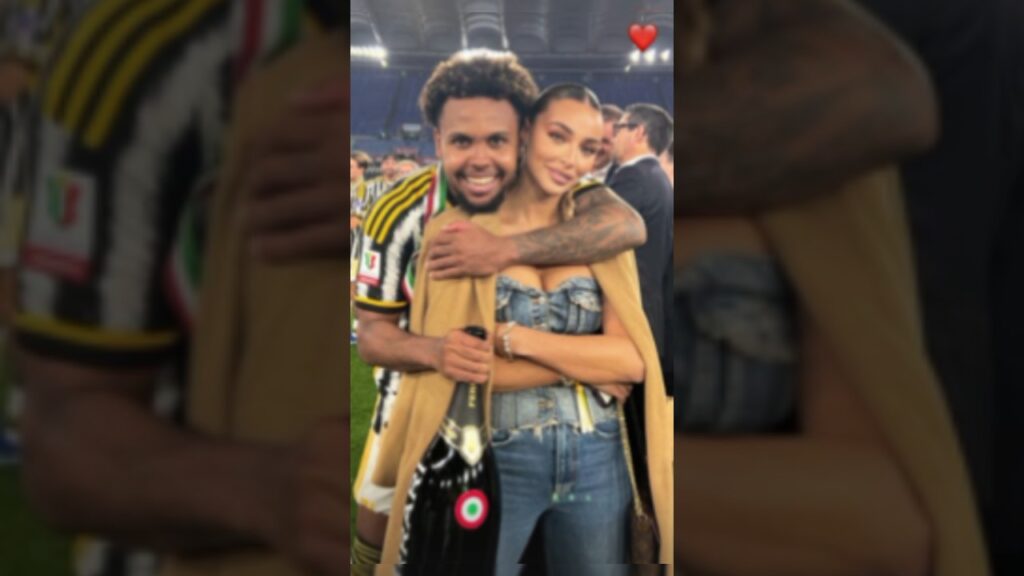 Weston mckennie revealed his girlfriend #football #soccer #ronaldo #fc24