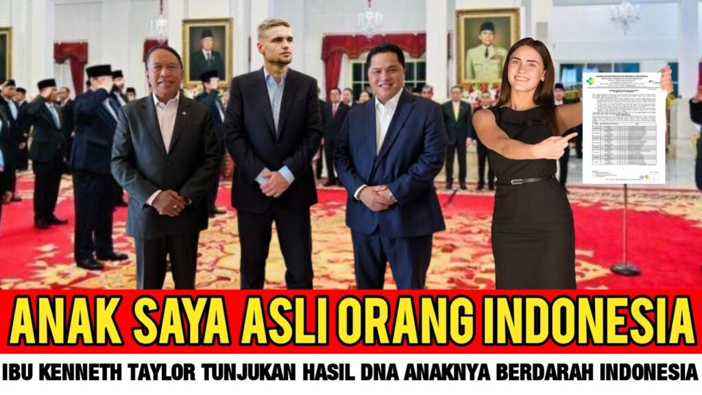 SEMUANYA TERDIAM‼️ IBU KENNETH TAYLOR TUNJUKKAN HASIL DNA BAHWA ANAKNYA BENAR BENAR ORANG INDONESIA