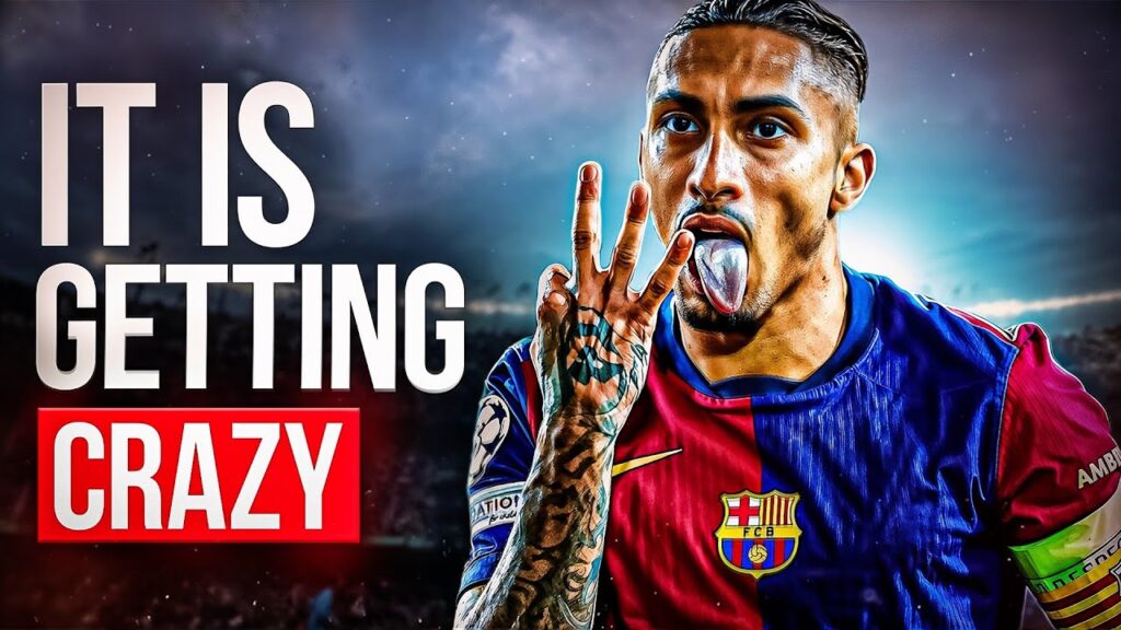 Uh oh, things are getting CRAZY with Raphinha...