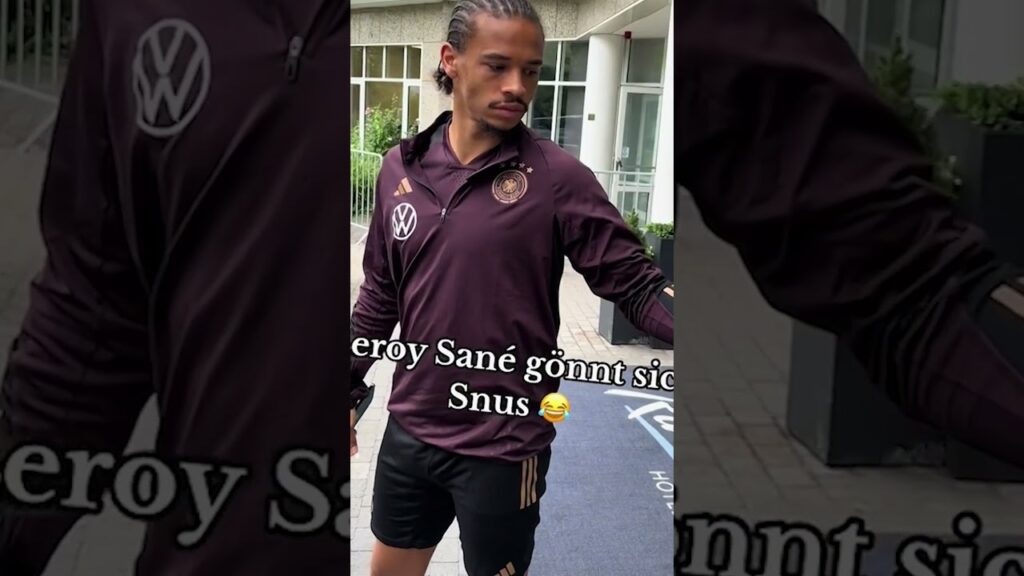 Millionen Fans rätseln um Snus-Video von Leroy Sané | #shorts