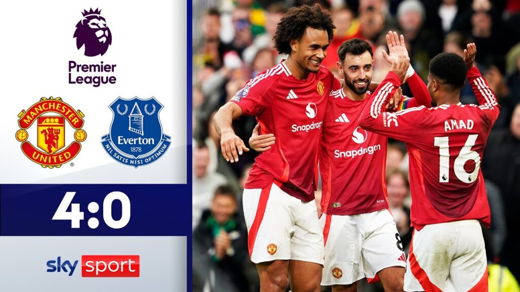 Unter Amorim: Rashford & Zirkzee zerlegen Everton | Manchester United - FC Everton | Highlights