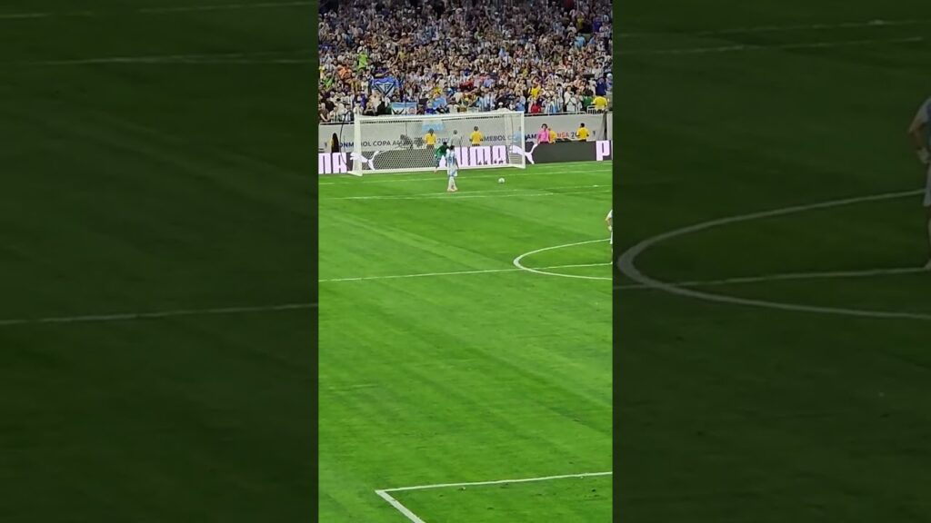 Nicolas Otamendi last penalty. Argentina vs Ecuador. Copa America 2024