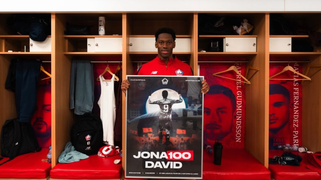 Jonathan David, 100 buts avec le LOSC 💯🏆