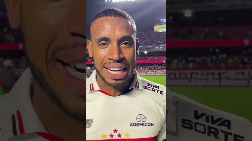 ALEGRIA QUE CONTAGIA: ANDRÉ SILVA SE EMOCIONA COM GOL PELO SÃO PAULO NO DIA DO ANIVERSÁRIO DA FILHA