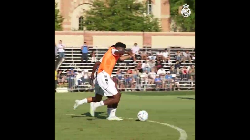 Aurélien Tchouaméni at Madrid is going to be fun 😏 #shorts