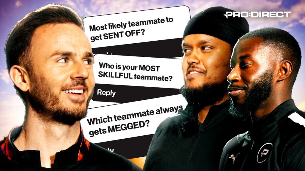 TOTTENHAM TEAMMATES WITH JAMES MADDISON 😲 OUR NEW HOST TESTS CHUNKZ & HARRY PINERO 👀