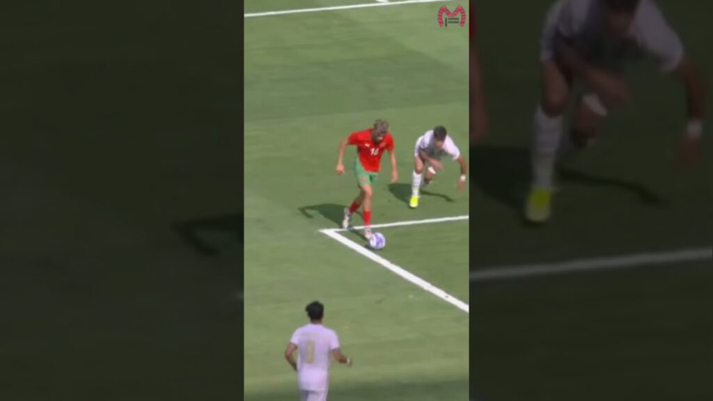 magnificent goal by Ezzalzouli in the Olympics