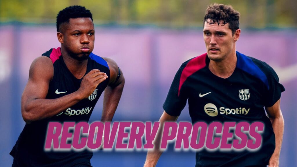ANSU FATI & ANDREAS CHRISTENSEN RECOVERY PROCESS | FC Barcelona Training 🔵🔴