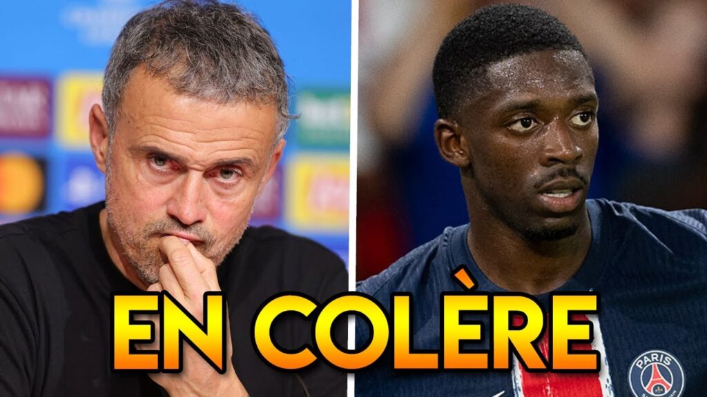 Dembélé est enragé contre Luis Enrique ?