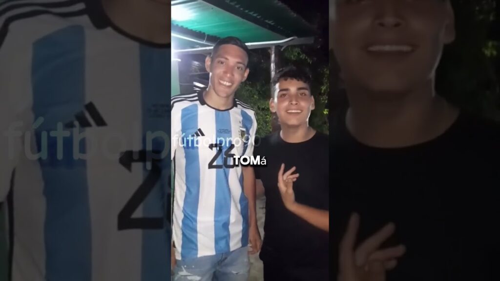 SOBRINO DE NAHUEL MOLINA #nahuelmolina #futbol #seleccionargentina #messi #copaamerica #shorts