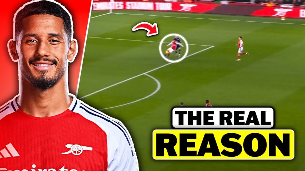 How William Saliba Proved He Is The BEST Defender In The World