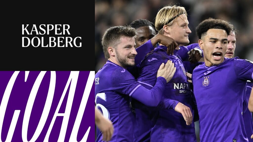 RSC Anderlecht - KAA Gent: Dolberg 3-0 | 2024-2025