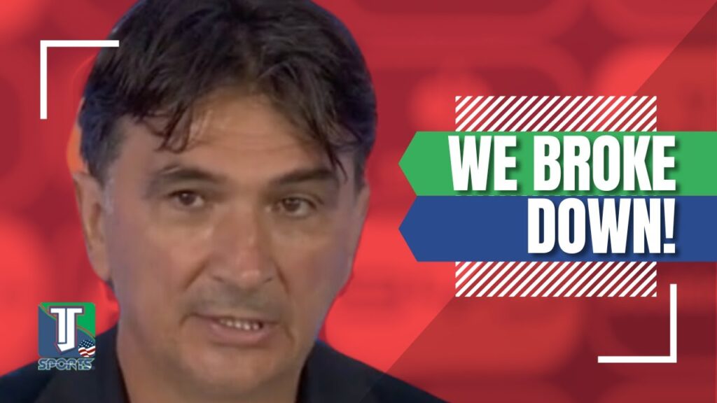 'We BROKE DOWN, we tore ourselves apart' - Zlatko Dalić AFTER Albania TRIE with Croatia