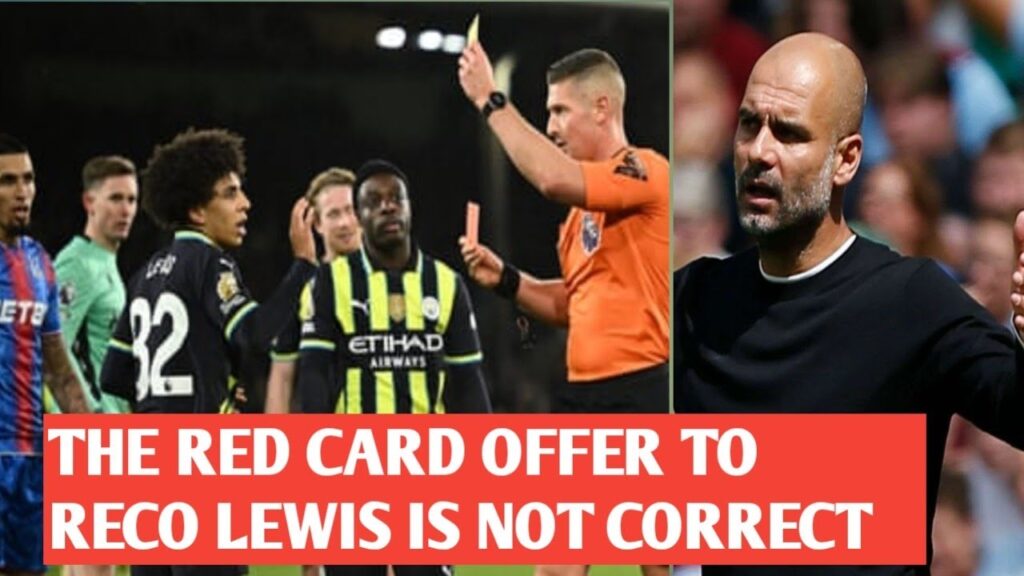 🔴Pep Guardiola Criticizes Red Card Decision in Dramatic 2-2 Draw Against Crystal Palace!