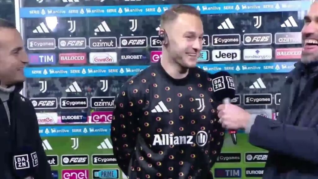 INTERVISTA KOOPMEINERS PRE JUVENTUS VS BOLOGNA :"Importante oggi prendere i 3 punti!"