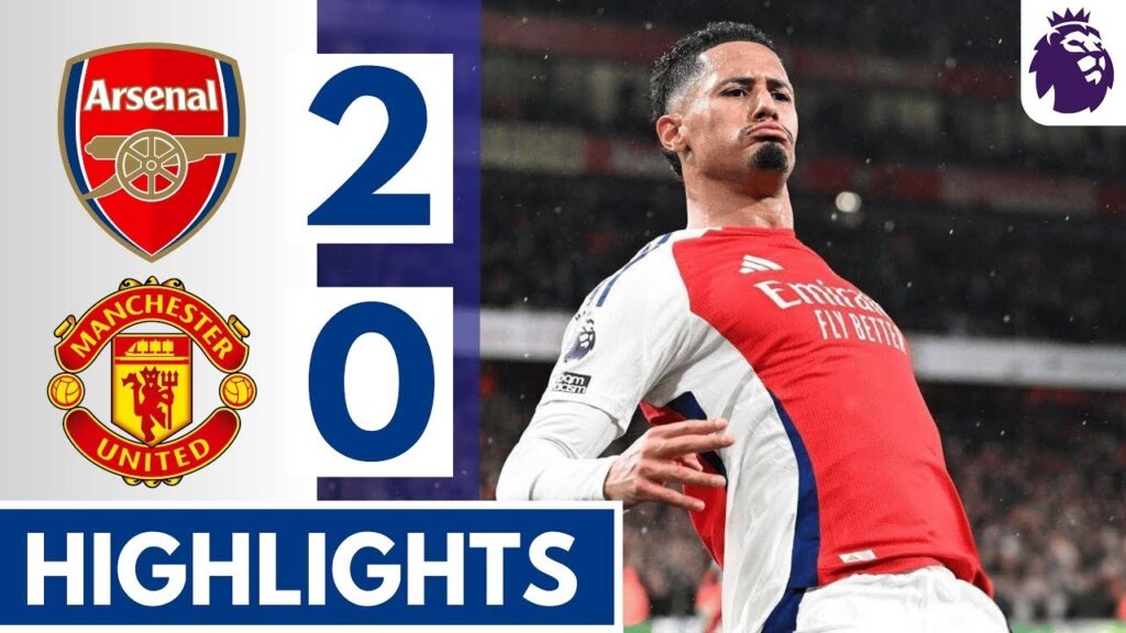 Arsenal vs Manchester United  2-0 Highlights – English Premier League (EPL) – December 4th, 2024.