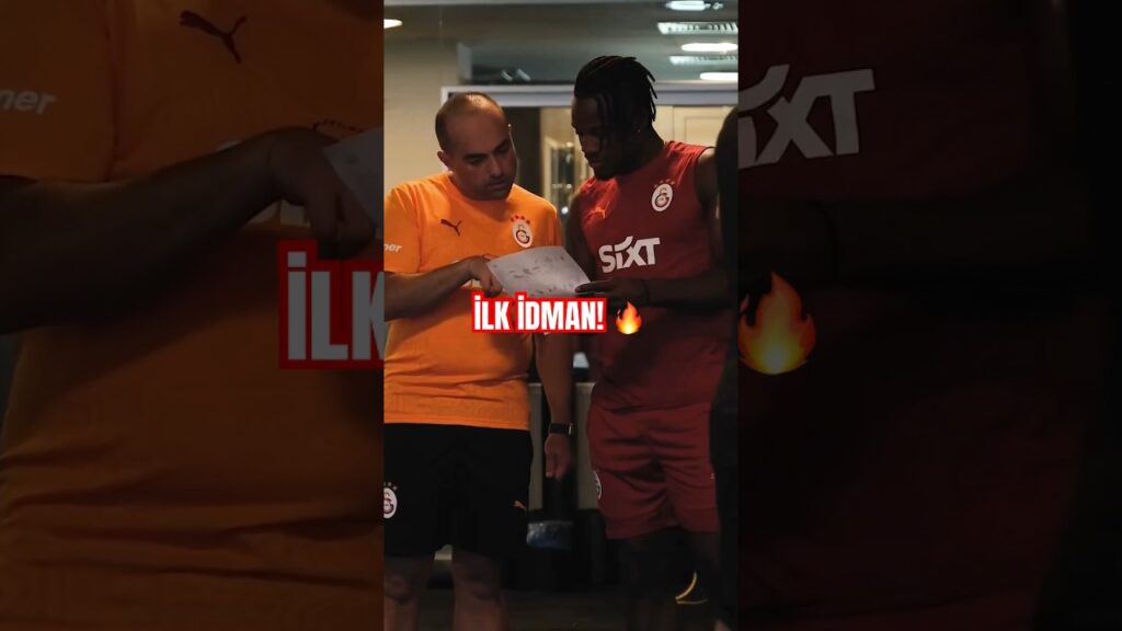 🔥🏋🏾Michy Batshuayi Galatasaray İle İlk Antrenmanına Çıktı!