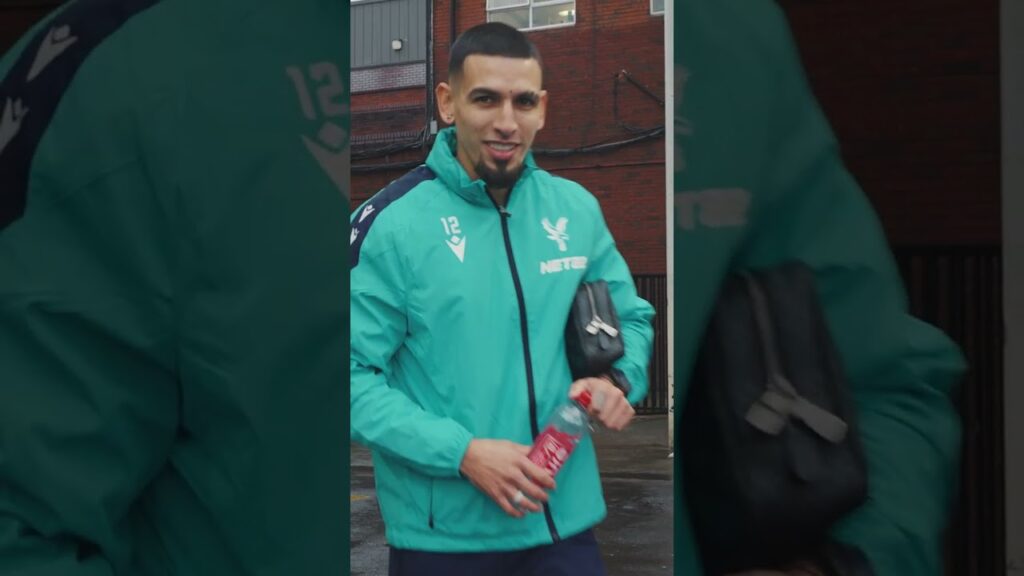 Pep, Haaland, Nketiah and Mateta arrive ahead of Manchester City match #cpfc #premierleague #mancity