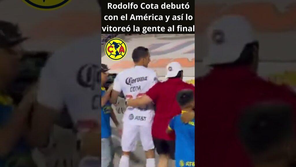Rodolfo Cota debutó con el América y así lo buscaron aficionados al final del partido