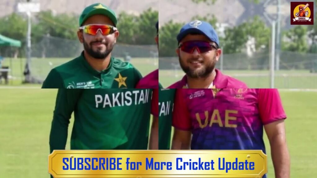 Pakistan vs UAE Emerging Asia Match | Emerging Asia cup Pakistan team in Semi final | ISMAEEL SPORTZ