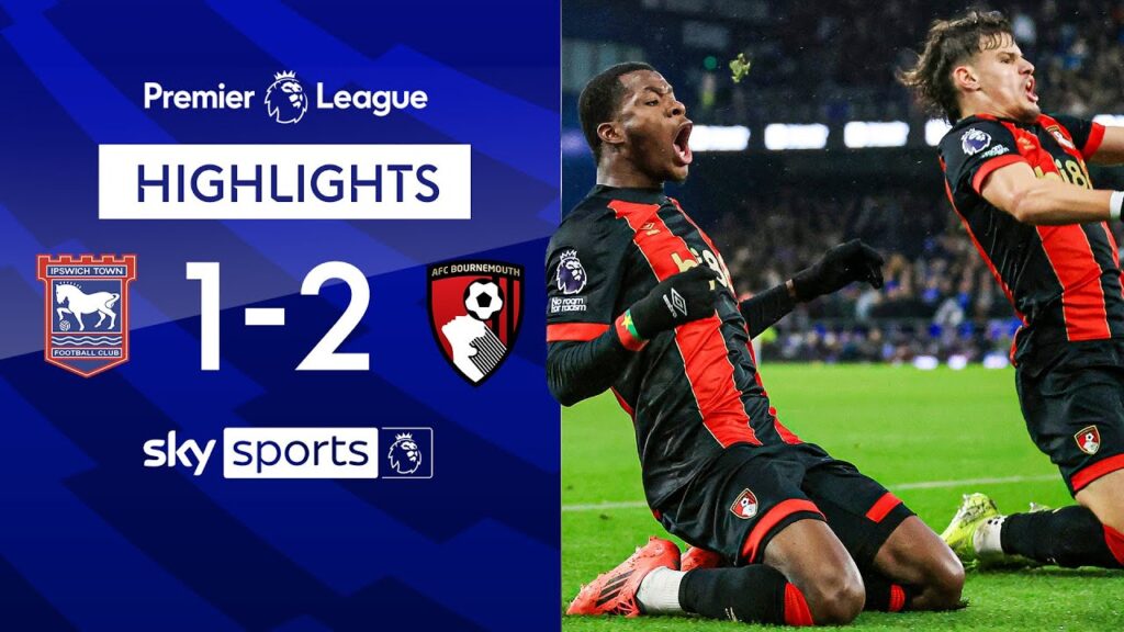 Cherries complete DRAMATIC late turnaround! 🤯 | Ipswich 1-2 Bournemouth | EPL Highlights