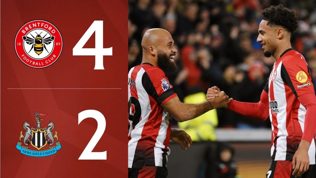 Wissa, Mbeumo, Collins and Schade on target! 🔥 | Brentford 4-2 Newcastle | Premier League Highlights