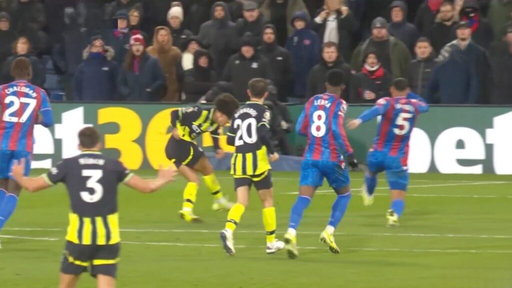 Rico Lewis Goal vs Crystal Palace, Bernardo Silva Assist, Crystal Palace vs Man City Highlights